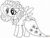 Coloring Pony Pages Little Girls Print sketch template