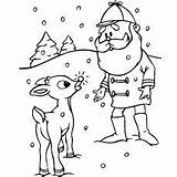Rudolph Reindeer Nosed Getdrawings Ones Momjunction Clarice Cornelius Yukon 1960s sketch template