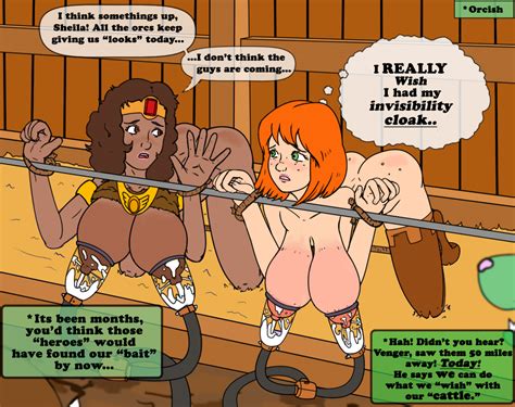 The Dungeons And Dragons Girls Orc Livestock Lactation