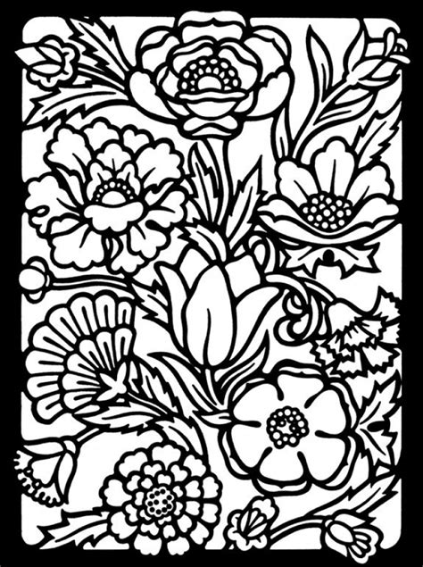 stained glass coloring pages  print