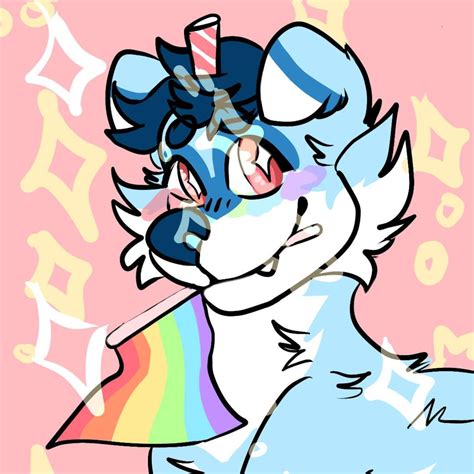 pride flag furry  character  ych etsy