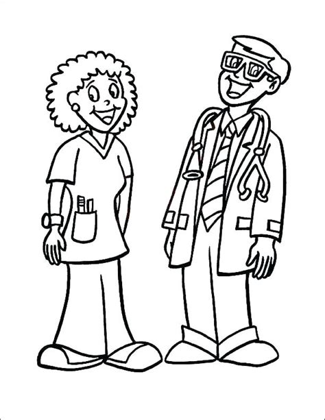 doctor coloring pages  print
