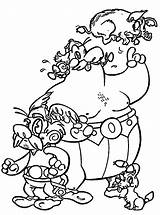 Obelix Para Colorear Dibujar Coloring Asterix Imprimir Pintar Recortar Pegar Wecoloringpage sketch template