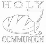 Coloring Pages Communion Holy Water Below Click sketch template