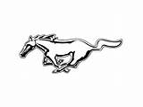 Mustang Logo Ford Clipart Horse Vector Coloring Outline Car Mustangs Drawing Emblem Wallpaper Template Logos Cliparts Dxf Pages Clip Znak sketch template