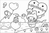 Melody Coloring Pages Color Sanrio Wallpaper Kitty Hello Colouring Cartoon Cartoons Book Fanpop Sheets Kids Printable Friends Christmas Print Cute sketch template