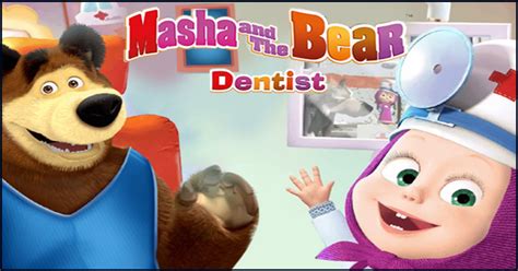 masha and the bear dentist play for free on pacogames