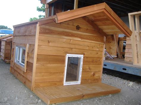 extra large ac dog house custom ac heated insulated dog house