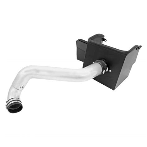 kn  ks  series high flow performance aluminum textured silver cold air intake system