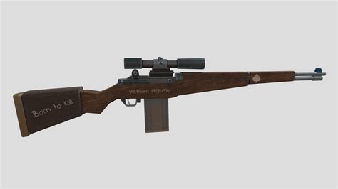 sniper rifle vietnam war  model  cannonmonkey bd