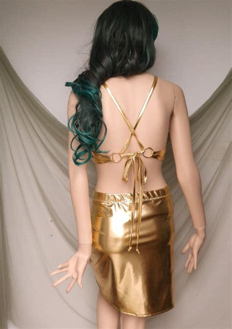 Gold Goddess Rave Bra Egyptian Princess Crystals Edc Bra Etsy