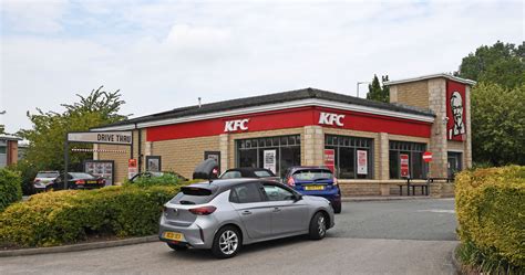 kfc customers receive  parking fines  queuing  drive