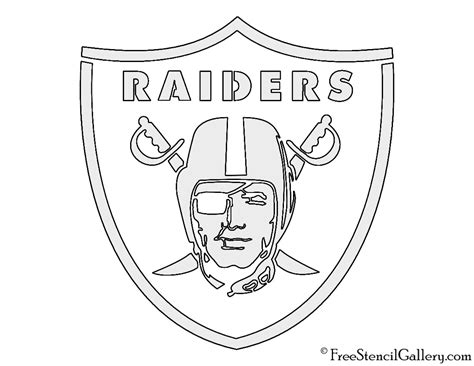 oakland raiders logo football coloring pages oakland raiders football
