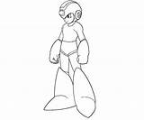 Megaman sketch template