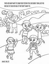 Coloring Amaze Book Pages Care Friends Them Printable Show sketch template