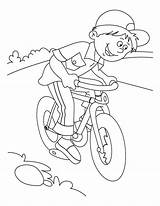 Bicycle Coloring Pages Print sketch template