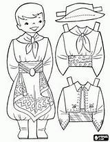 Coloring Paper Pages Argentina Para Doll Gaucho Trajes Colorear Dolls Printable Traditional Cut Children Cultural Heritage Con Cutout Choose Board sketch template