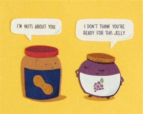 ready for this jelly card it s funny to me cute puns funny puns funny