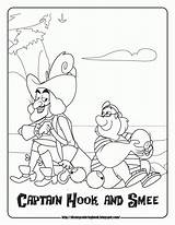 Jake Coloring Pirates Neverland Pages Hook Captain Never Sheets Land Disney Pirate Pan Peter Printable Smee Kids Books Clipart Comments sketch template