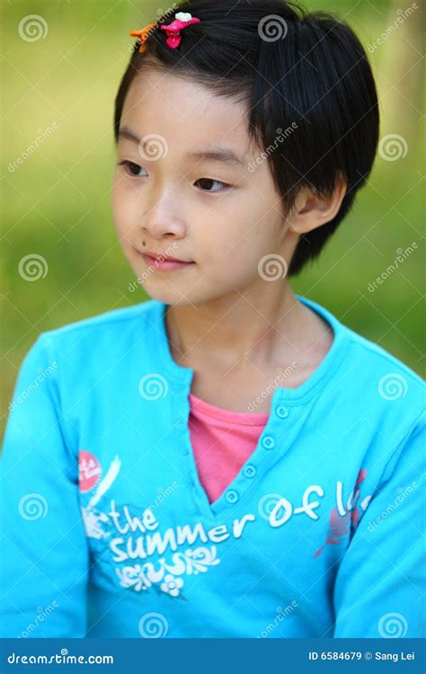 chinese girl stock image image  baby child asian