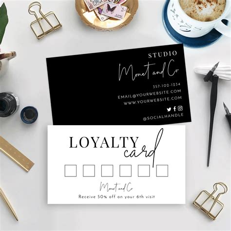 loyalty cards template
