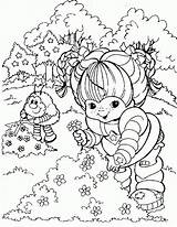 Rainbow Brite Coloring Pages sketch template