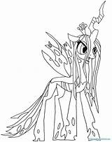 Pony Little Coloring Princess Pages Nightmare Moon Luna Celestia Exclusive sketch template