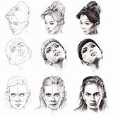 Face Draw Drawing Step Female Shapes Woman Sketching Reference Drawings Proportions Anatomy Girl Webneel Form Techniques Facial sketch template