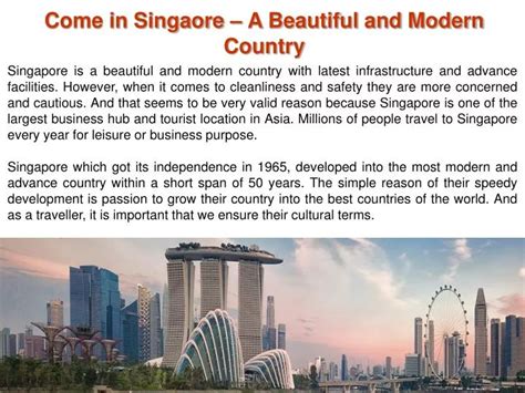 lets visit beautiful  modern country  singapore