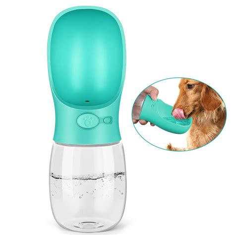 ml ml portable pet dog water bottle travel puppy cat drink bowl