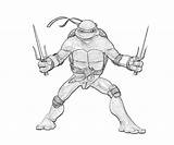 Raphael Tmnt Turtles Mutant Coloringhome Weapon sketch template