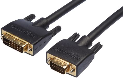 amazonbasics dvi   zu vga kabel   schwarz amazonde elektronik