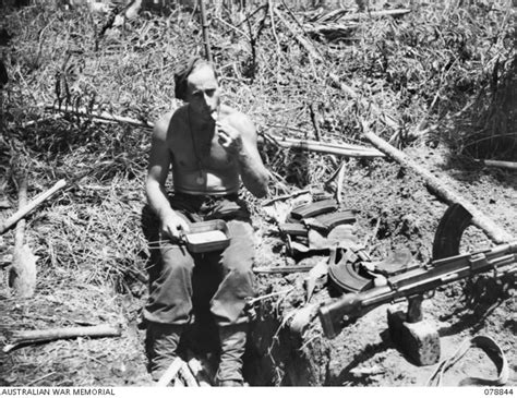 bougainville island 1945 01 31 n34913 private l fleming bren gunner b company 9th