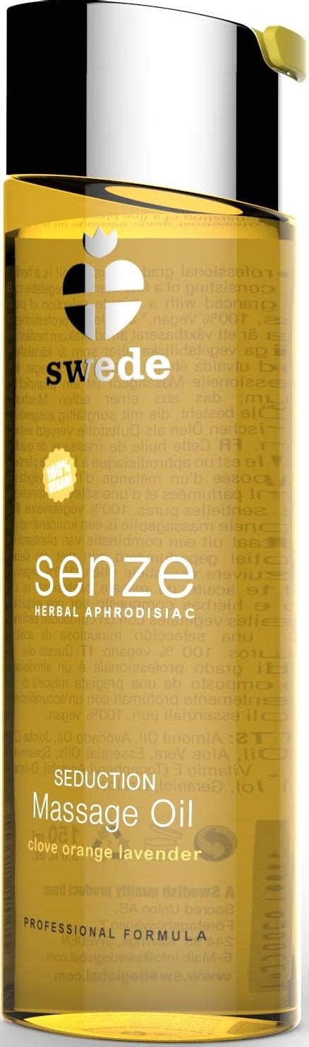 swede senze massage oil seduction 75 ml