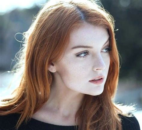 Model Elyse Dufour Pinner George Pin Redheads Red Hair Beautiful