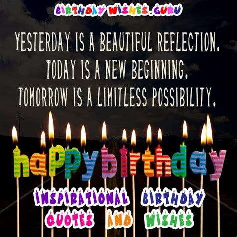 inspirational birthday quotes  wishes birthday wishes guru