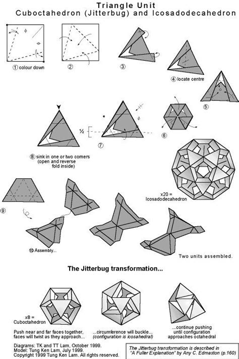 modular origami diagrams   origami kusudama images  modular origami diagrams francis