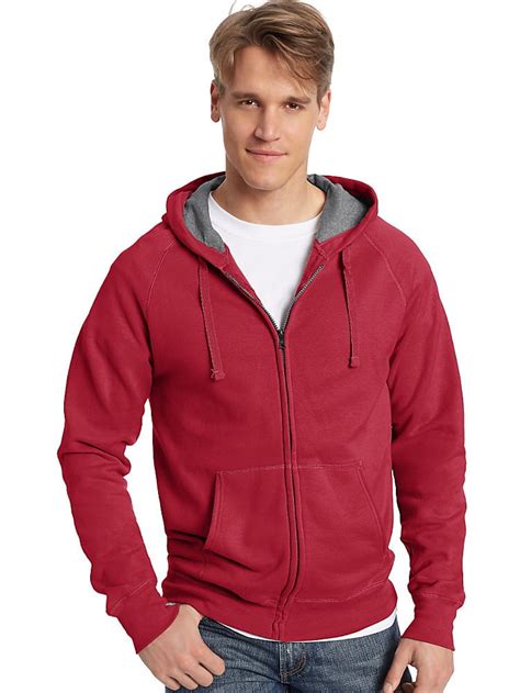 mens premium lightweight full zip hoodie style  walmartcom