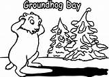 Groundhog Wecoloringpage sketch template