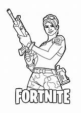 Fortnite Royale Guess sketch template