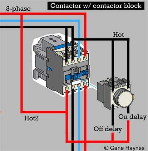 contactor block electrical projects electrical circuit diagram home electrical wiring