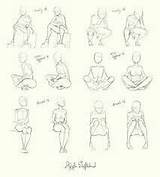 Sitting Reference Drawing Pose Ref Legged Cross Poses Anime Figure Sit People Anatomy Human Uploaded User Female sketch template