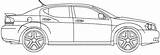 Dodge Pages Magnum Template sketch template