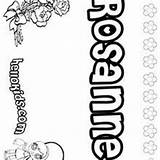 Coloring Rosanne Pages Riley Hellokids sketch template