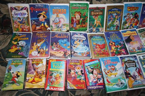 disney vhs tape collection vhs photo  fanpop