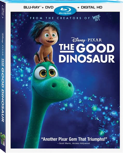 Blu Ray Dvd Review The Good Dinosaur