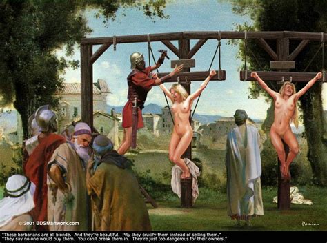 markus female crucifixion tit