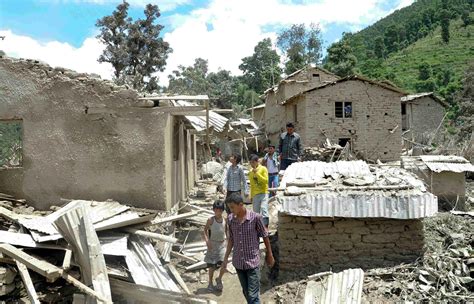 massive landslide in nepal kills at least 8 creates