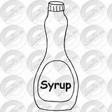 Syrup Outline Clipart Watermark Register Remove Login sketch template