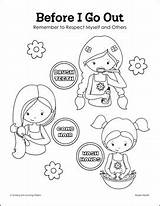 Gloria Petal Girl Respect Myself Scout Purple Daisies Pack Step Preview sketch template